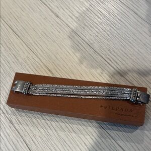 Silpada Multi-Strand Silver Bracelet